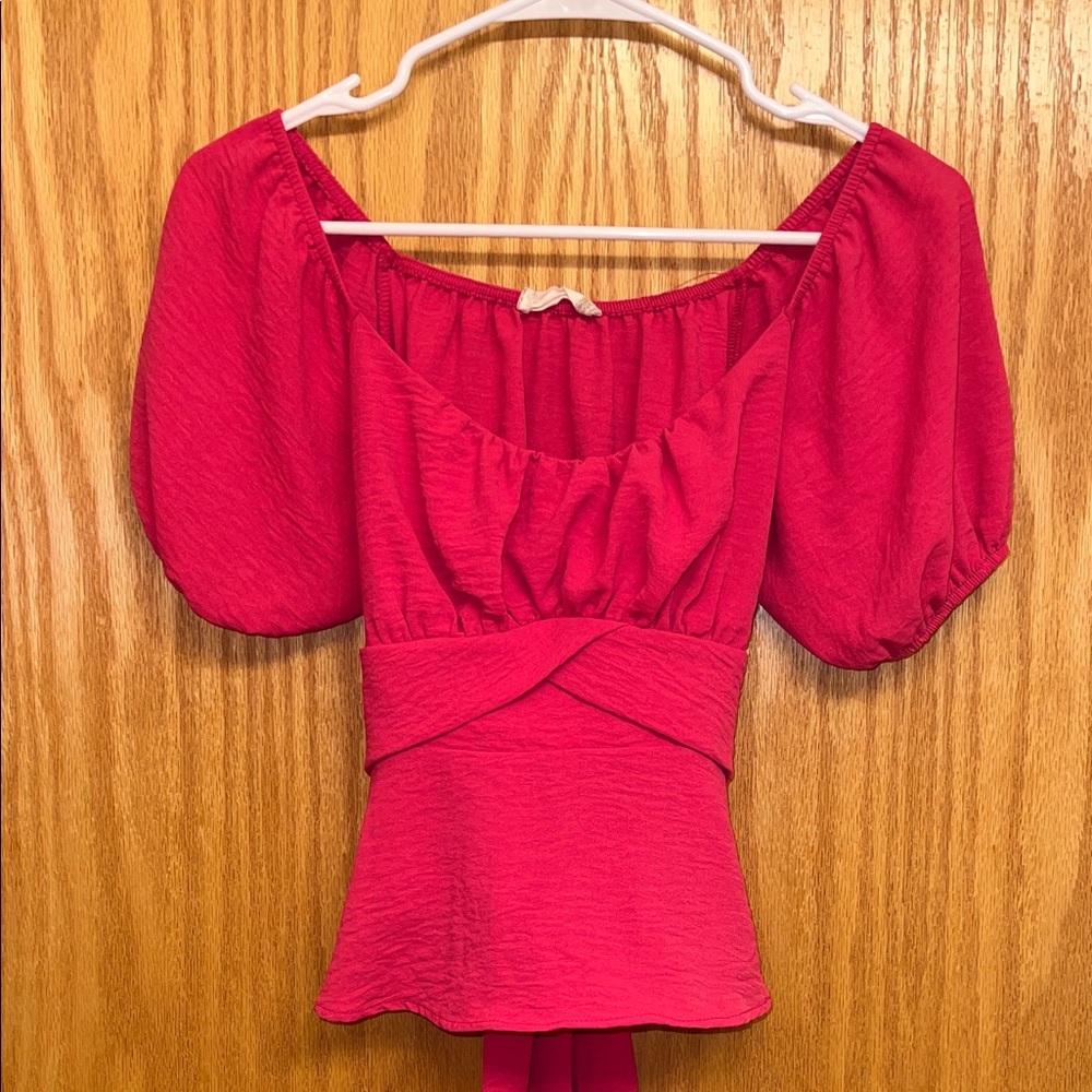 Hot Pink Women's Top